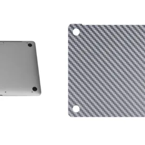 برچسب پوششی ماهوت طرح Silver Carbon مناسب برای لپ تاپ Macbook 12inch Retina