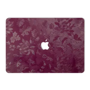 برچسب پوششی ماهوت طرح Red Wild-Flower مناسب برای لپ تاپ Macbook 12inch Retina