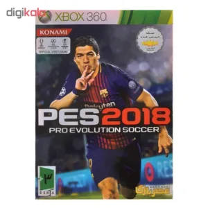 بازی pes 2018 مخصوص xbox 360 نشر عصر بازی