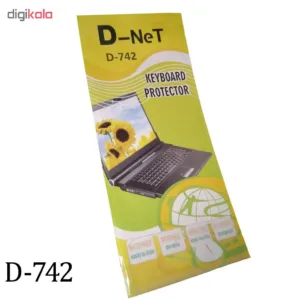 محافظ کیبورد دی-نت مدل D-742 مناسب برای لپ تاپ های 15 اینچ