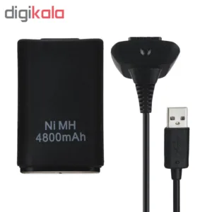 باتری و شارژر دسته بازی Xbox 360 مدل XB360
