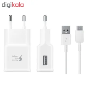شارژر دیواری مدل EP-TA20EWE به همراه کابل تبدیل USB-C مدل EP-DG950CBE