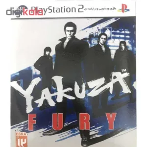 بازی yakuza fury مخصوص ps2