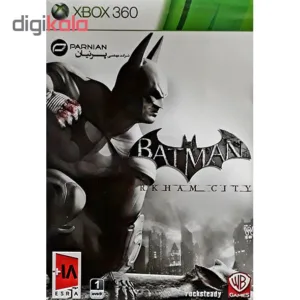 بازی batman arkham city مخصوص xbox360