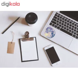 استیکر لپ تاپ لولو طرح ماه کد 24