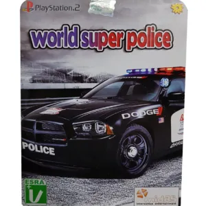 بازی world super police مخصوص PS2 نشر لوح زرین