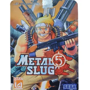 بازی Metal Slug 5 مخصوص PS2 نشر لوح زرین