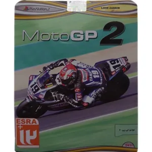 بازی MotoGP2 مخصوص PS2 نشر لوح زرین