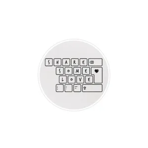 استیکر لپ تاپ ماسا دیزاین طرح کیبورد مدل STK725
