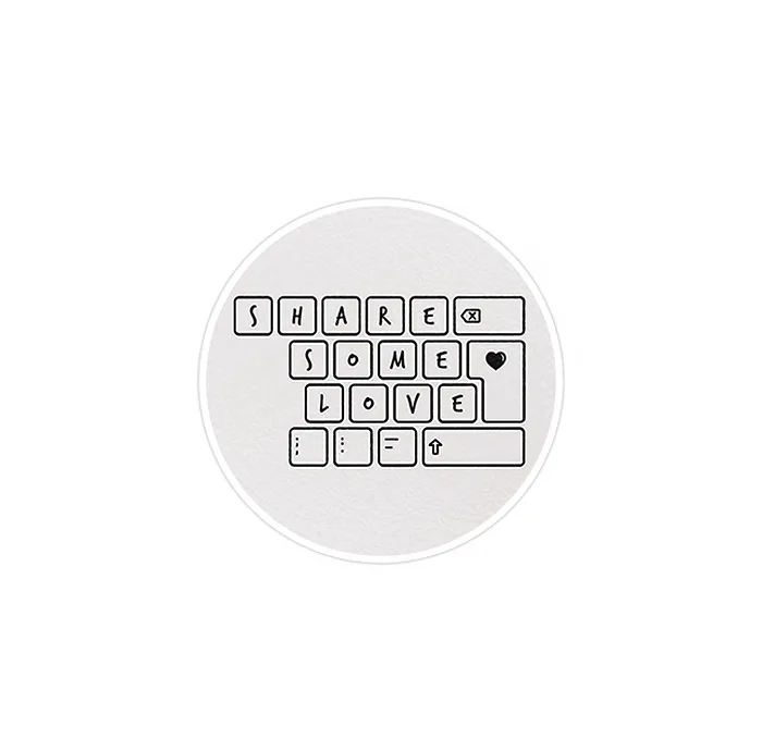 استیکر لپ تاپ ماسا دیزاین طرح کیبورد مدل STK725