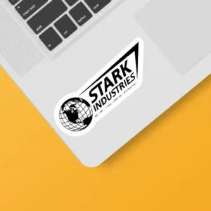 استیکر لپ تاپ و موبایل بووم طرح مارول کد 115 مدل stark inc