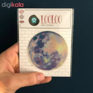 استیکر لپ تاپ لولو طرح ماه کد 24