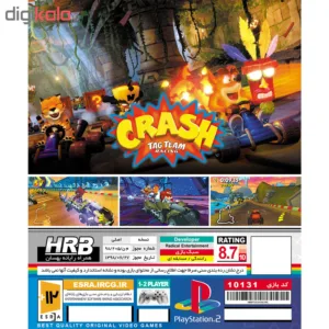 بازی Crash Tag Team Racing مخصوص PS2