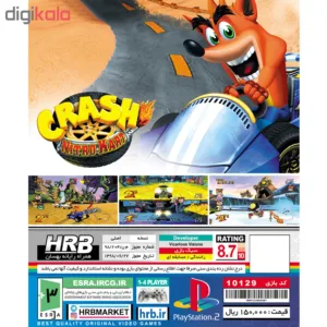 بازی Crash Nitro Kart مخصوص PS2
