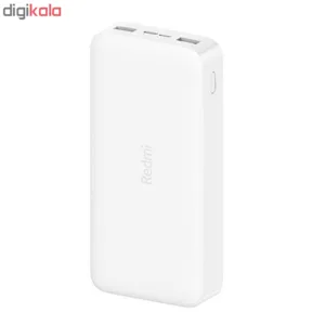 پاوربانک 18 وات شیائومی مدل Redmi ظرفیت 20000 میلیآمپرساعت