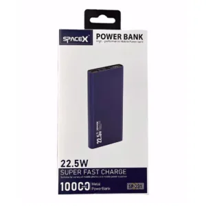پاوربانک اسپیس ایکس مدل SP-231 ظرفیت 10000 میلی آمپر ساعت