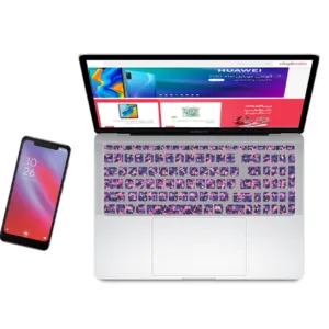 برچسب حروف فارسی کیبورد کد CH-03