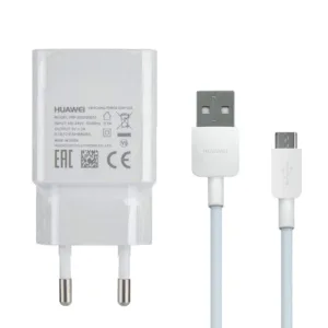 شارژر دیواری مدل HW-050200E01 به همراه کابل تبدیل microUSB