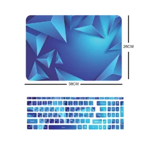 استیکر لپ تاپ کد C-08 به همراه برچسب حروف فارسی کیبورد