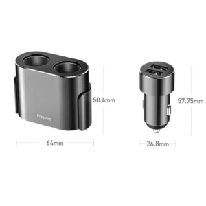 شارژر فندکی بیسوس مدل CRDYQ-01