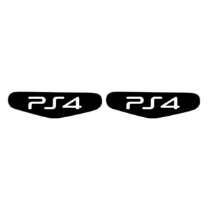 برچسب لایت بار پلی استیشن 4 طرح PS4 کد 01 بسته 2 عددی