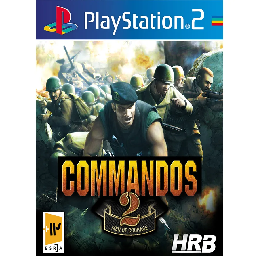 بازی Commandos 2: Men of Courage مخصوص PS2