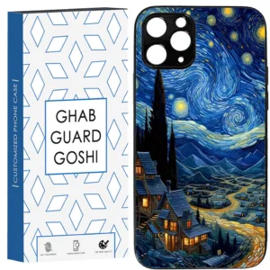 کاور قاب گارد گوشی طرح ونگوگ کد TPU-069 مناسب برای گوشی موبایل اپل IPHONE 12 pro max