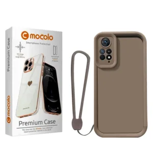 کاور موکولو مدل Silicone Puffer Apple Strap مناسب برای گوشی موبایل شیائومی Redmi Note 11 Pro 4G به همراه بند آویز
