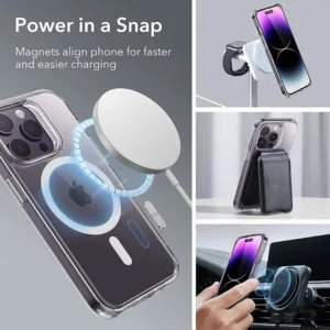 کاور مدل مگ سیف clear مناسب برای گوشی موبایل اپل iphone 15