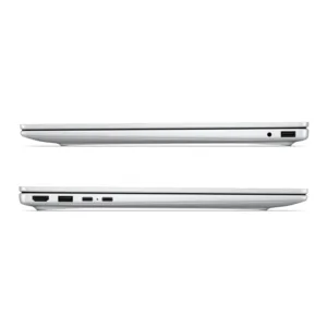 لپتاپ 16 اینچی اچپی مدل OmniBook 3 16-by0015dx، پردازنده Ryzen 5-40، رم 8 گیگابایت LPDDR5 با فرکانس 5500 مگاهرتز، حافظه SSD با ظرفیت 256 گیگابایت، نمایشگر لمسی WUXGA، پشتیبانی از Wi-Fi 7 و سیستمعامل Windows 11