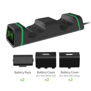 پایه شارژر دسته بازی ایکس باکس دابی مدل TYX-19006X مناسب برای Xbox Series X/S & One