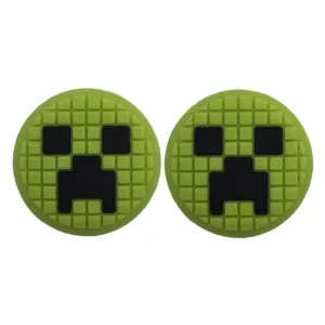 روکش آنالوگ دسته پلی استیشن 5/4/2/3/  xbox se S/X/360 مدل minecraft بسته دو عددی