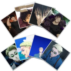 استیکر و برچسب گوفی مدل توجی و نانامی انیمه جوجوتسو کایسن Jujutsu Kaisen Anime کد K10 مجموعه 8 عددی