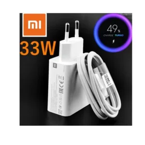 شارژر دیواری شیائومی مدل POCOX3PRO به همراه کابل تبدیل USB-C