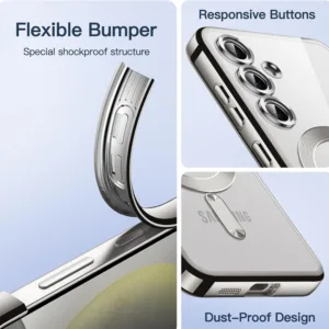 کاور طرح MAGSAFE مناسب برای گوشی موبایل سامسونگ Galaxy S24 FE