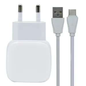 شارژر دیواری الدینیو مدل A2313C به همراه کابل تبدیل USB-C