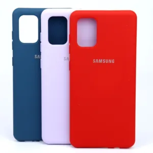 کاور مدل سیلیکونی مناسب برای گوشی موبایل سامسونگ Galaxy A51