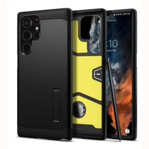 کاور اسپیگن مدل Tough Armor مناسب برای گوشی موبایل سامسونگ Galaxy S22 Ultra