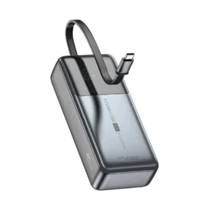 پاوربانک 100 وات ویوی لبز مدل کیوب پرو ظرفیت 20000 میلی‌آمپرساعت به همراه کابل USB-A به لایتنینگ
