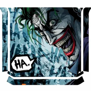 برچسب افقی پلی استیشن 4 اسلیم ونسونی طرح Comic Joker