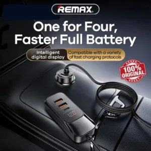 شارژر فندکی 120 وات ریمکس مدل RC-C355