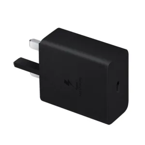 شارژر دیواری 45 وات سامسونگ مدل Super Fast Charge 2.0 به همراه کابل تبدیل USB-C