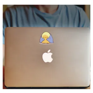 برچسب لپ تاپ طرح جوجه مریض کد 559