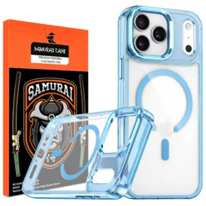 کاور سامورایی مدل Crystal Stand مناسب برای گوشی موبایل اپل iPhone 17 Pro Max