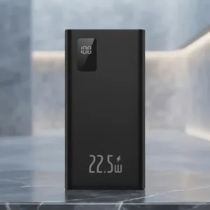 پاوربانک 22.5 وات لوینو مدل N-69 ظرفیت 20000 میلیآمپرساعت به همراه کابل USB-C، لایتنینگ، MicroUSB و USB