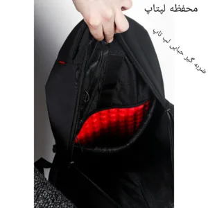 کوله پشتی لپ تاپ مدل Koo-ANTmstf مناسب برای لپ تاپ 15 تا 17 اینچی