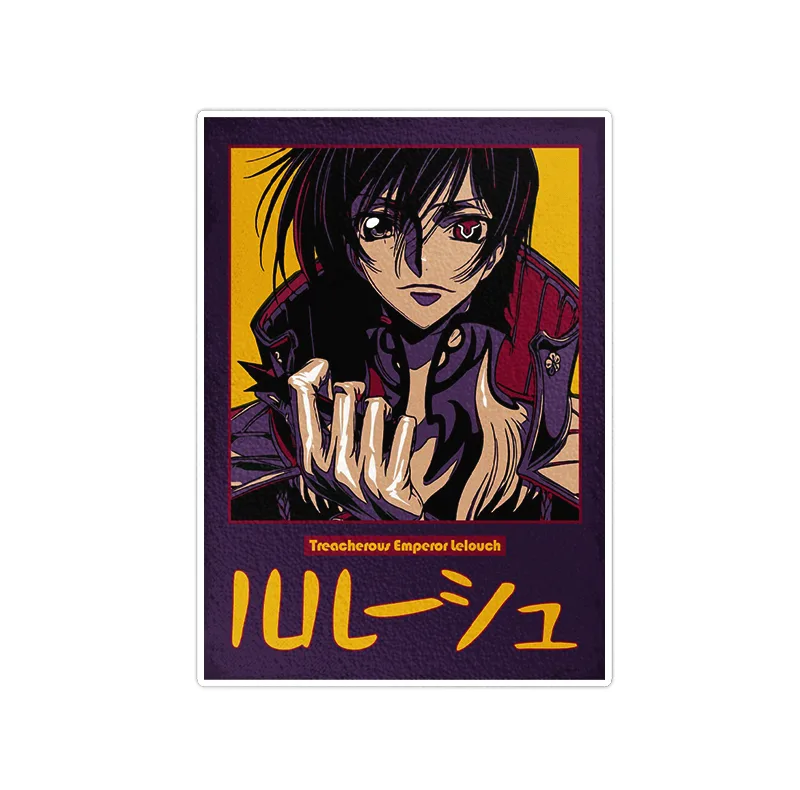 استیکر لپ تاپ ماسا دیزاین طرح ANIME مدل STKA00262