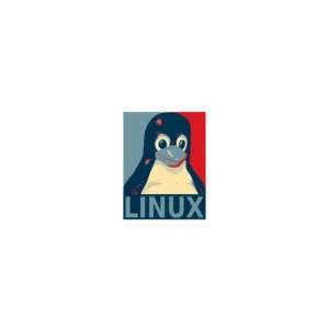 استیکر لپ تاپ لولو طرح LINUX برنامه نویسی کد 679