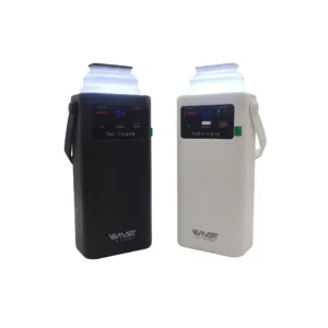 پاوربانک 22.5 وات وی اسمارت مدل VS-539 ظرفیت 30000 میلیآمپرساعت به همراه سه کابل Micro USB، USB-C و لایتنینگ