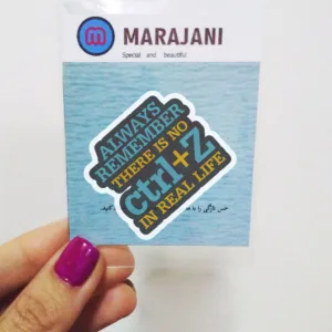 استیکر لپ تاپ مرجانی طرح برنامه نویسی کد 1